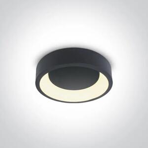 PLAFONJERA LED/20W/3000K/1200lm/230V fi300mm ANTRACIT DM62130N/AN/V