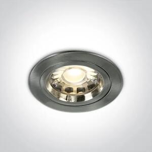 UGRADBENA SVJETILJKA 12V/35W/GY6,35/OTVOR:70mm/DUBINA:60mm KROM DM10105/MC