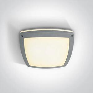 PLAFONJERA LED 2x20W E27 IP54 SIVA DM67216/G