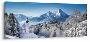 Slika - Snježni krajolik (120x50 cm)