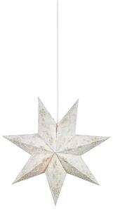 ARATORP VISILICA ZVIJEZDA PAPIRNATA BIJELA 45cm 1/E14/3,5m MA700118