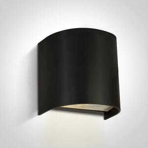 ZIDNA SVJETILJKA GU10 6W IP65 100-240V CRNA DM67536A/B