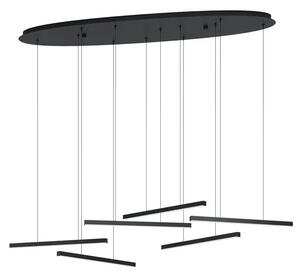 VISILICA 6xLED 6X8,4W, 6000lm, D-1285, CRNA LINDOZA 39915