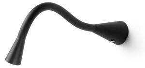 SNAKE ZIDNA SVJETILJKA IP40/178lm/3000K CRNA LL7233
