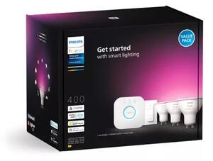 PHILIPS HUE GU10 SET BRIDGE + PAMETNI PREKIDAČ + 3 ŽARULJE 8720169254503