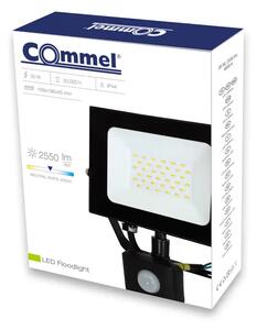 307-239 LED REFLEKTOR S SENZOROM POKRETA 120 STUPNJEVA/30W/4000K/2550L/IP44/CRNI 3856024402873