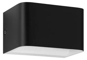ZIDNA LAMPA 1xLED 6W, D-130, CRNO/BIJELA SANIA 4 901016