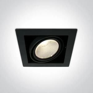UGRADBENA SVJETILJKA LED/30W/3000K/2700lm/38°/230V CRNA DM51130/B/W