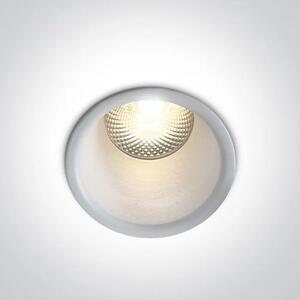 UGRADBENA SVJETILJKA LED/5W/3000K/300lm/24°/230V BIJELA DM10105FD/W/W