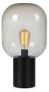 BROOKLYN STOLNA LAMPA 44CM CRNA/SMOKE E27 MA107481