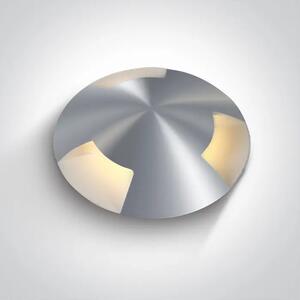 UGRADBENA PODNA SVJETILJKA LED IP67 INGROUND LED 3W WW 24VDC ALUMINIJ DM69015C/AL/W