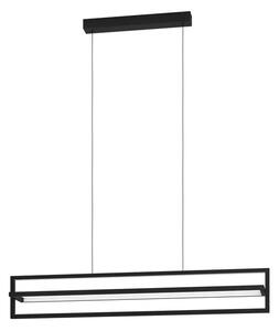VISILICA 1xLED 34W, DIMABILNA, SA DALJINSKIM, CRNO/BIJELA SIBERIA 900466