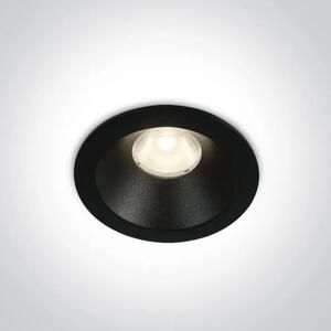 UGRADNA SVJETILJKA LED 8W/600lm/3000K/230V/CRNA DM10108D/B/W