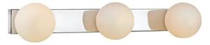 MINI ZIDNA SVJETILJKA 3L CHROME/WHITE IP44 G9 IP44 MA106382