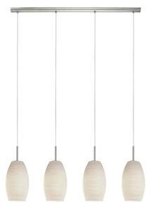 VISILICA 4xE27 D-720, NIKL-MAT/BIJELA BATISTA 3 97587