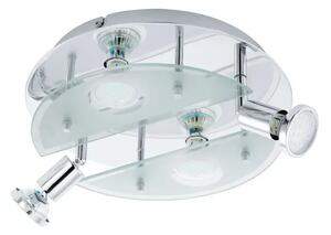 REFLEKTOR 4xLED GU10, 4X3W, 4X240lm, KROM/BIJELA CABO 1 93085