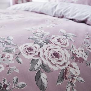 Svjetloljubičasta posteljina Catherine Lansfield Canterbury Rose, 200 x 200 cm