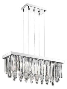 VISILICA 7xLED 7X33W, D 690, KROM/KRISTAL CALAONDA 93422