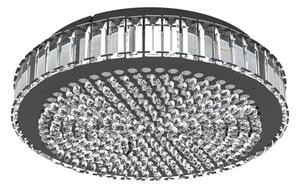 PLAFONJERA 1xLED 23,5W, 3500lm, PROM 410, CRNA/KRISTAL BALPARDA 390248