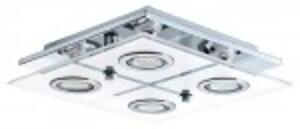 PLAFONJERA 4xLED GU10, 4X3 W, KROM/SATEN CABO 30931