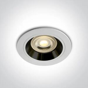 UGRADBENA SVJETILJKA 1×GU10/10W/230V CRNO/BIJELA DM10105ALG/W/B