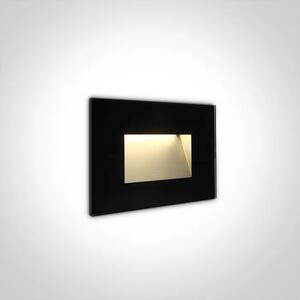 ZIDNA SVJETILJKA LED 4W/3000K/300lm/ IP65 CRNA DM68076/B/W