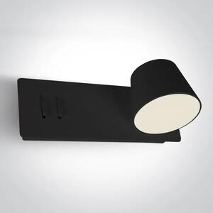 ZIDNA SVJETILJKA 6W+4W WW IP20 230V DESNA DM65147A/B/W