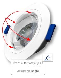 336-127 LED UGRADBENA SVJETILJKA - DOWNLIGHT, 5 W, 370 LM 4000 K (NEUTRALNO BIJE 3856024406673