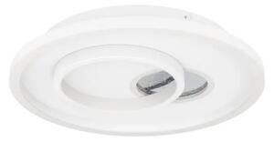 PLAFONJERA 1xLED 21,2W, PROM 380, BIJELA/SREBRO TIRIOLO 901246