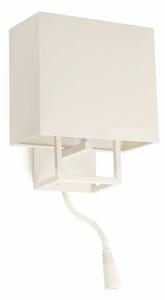 VESPER WHITE ZIDNA SVJETILJKA WITH READER LED 1 X E14 20W FR29982