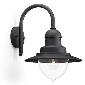Raindrop ZIDNA SVJETILJKA crna 1x60W 230V 8718696169872