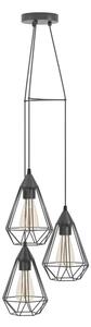 VISILICA 3xE27 METAL/CRNA TARBES 94191
