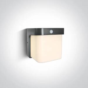 ZIDNA SVJETILJKA LED 12W/3000K/600lm IP54 SENZOR ANTRACIT DM67492P/AN/W