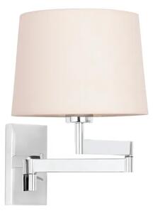 ARTIS ARTICULATED CHROME ZIDNA SVJETILJKA BEIGE SHADE FR68495-02