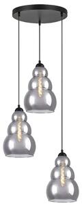 SALVATORE LUSTER E27 3X MAX 40/CRNA/IP20 RA72213