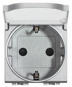 UTIČNICA ŠUKO S POKLOPCEM 2P+E 16A/230V NT4141PW