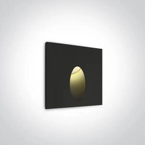 UGRADBENA SVJETILJKA IP54/CRNA/LED 3W/230V 3000K DM68032/B/W