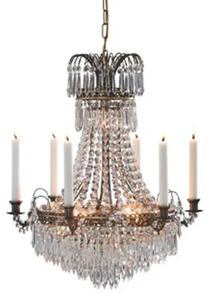 LÄCKÖ CROWN LUSTER 7L ANTIQUE/BRILLIANT E14 MA100649