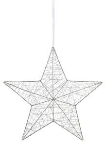 ARTUR VISILICA ZVIJEZDA SREBRNA 50cm 30x0,03W/LED/2,5m MA703436