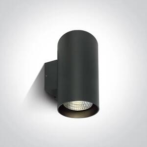 ZIDNA LAMPA LED 2x20W CW IP65 230V DIMM ANTRACIT DM67138L/AN/C