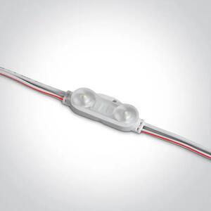LED IP65 MODULE 2x0,5w 12vDC 6000K CHAIN 50pcs 10m DM7840B/D