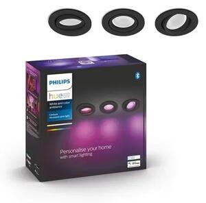 PHILIPS CENTURA HUE UGRADBENA SVJETILJKA CRNA 3X4.2W 8720169318977