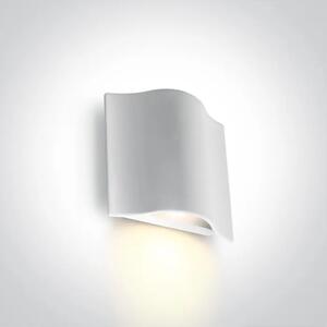 ZIDNA SVJETILJKA LED 6W/400LM/3000K IP 54 BIJELA DM67422/W/W