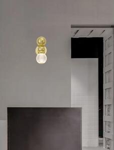 BRILLE ZIDNA LAMPA LED 4W/3200K/205lm/IP20/ZLATNA NL9522040