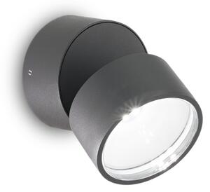 OMEGA LED ZIDNA SVJETILJKA AP OKRUGLA ANTRACIT 3000K IP54 ID285450