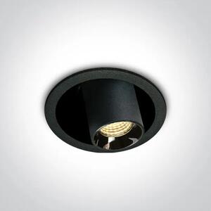 UGRADBENA SVJETILJKA LED 6W/480lm/3000K CRNA DM11106T/B/W