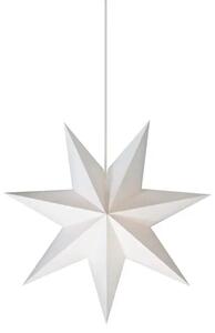 DUVA VISILICA ZVIJEZDA BIJELA 45cm 1/E14/3,5m MA703120