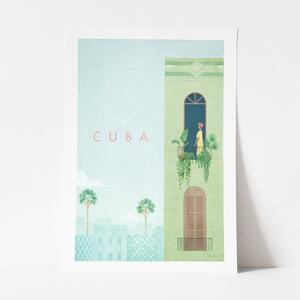 Poster Travelposter Cuba, 30 x 40 cm