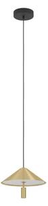 VISILICA 1xLED 1X12W, CRNA/MESING PARAGUAY 390271