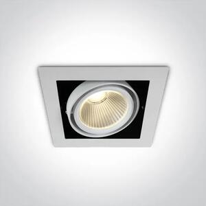 UGRADBENA SVJETILJKA LED/30W/3000K/2700lm/38°/230V BIJELA DM51130/W/W